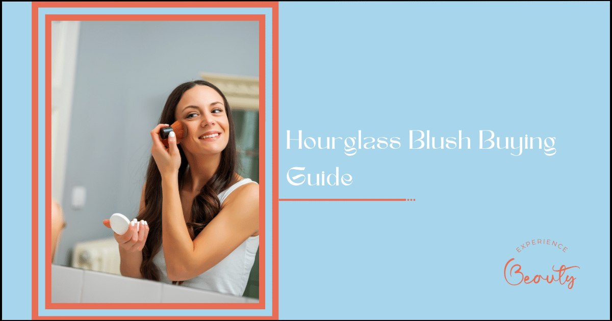 Hourglass Blush Buying Guide Banner Image - Applying blush