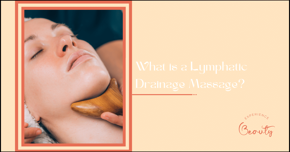 Lymphatic Drainage Massage Banner Image - Lymphatic drainage face massage with wooden massager